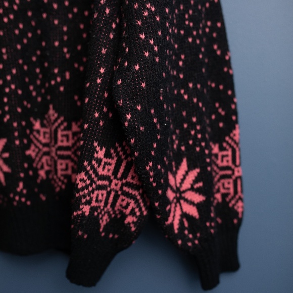 VINTAGE snowflake sweater - Picture 2 of 3